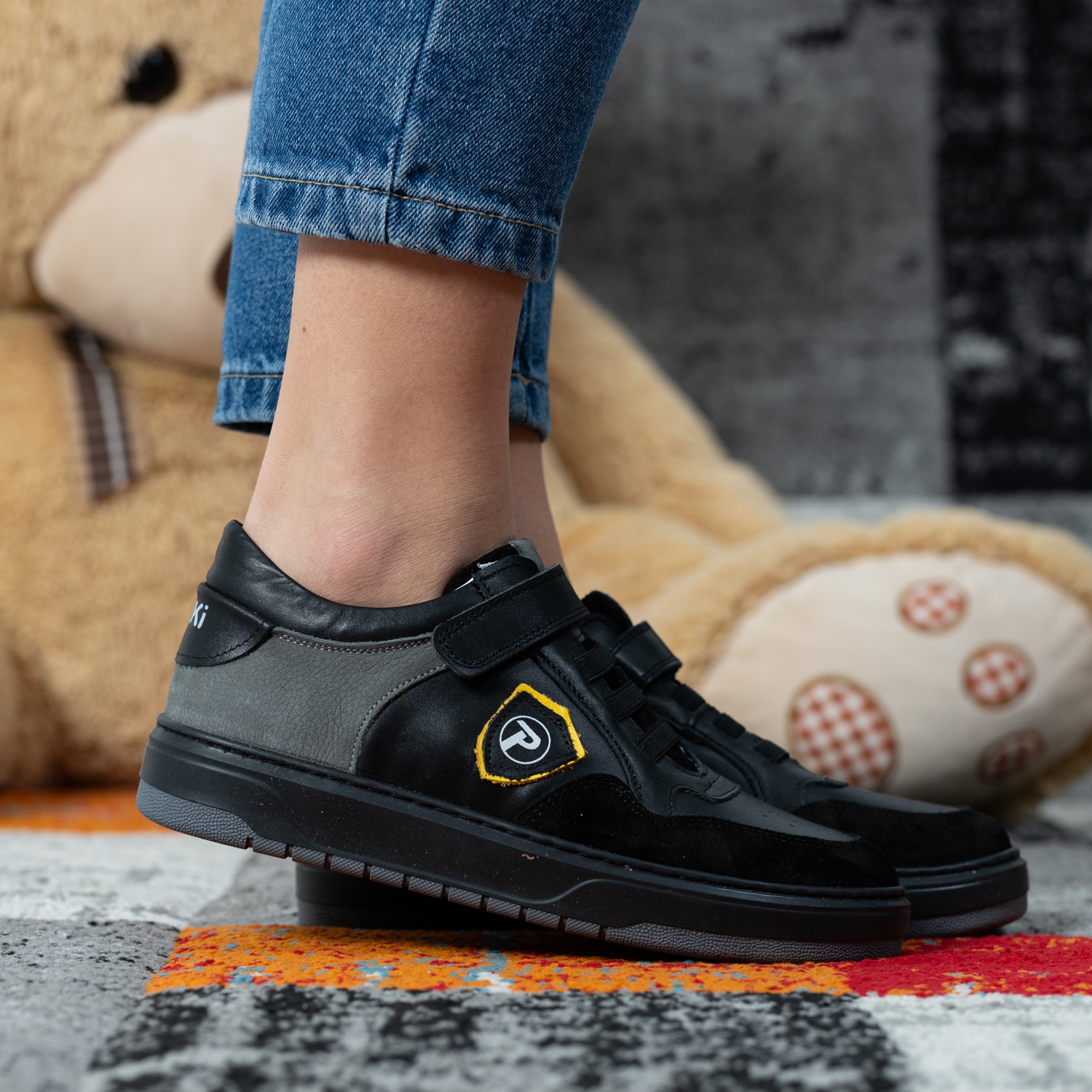 Детски обувки PONKI Ponk Black №26-30
