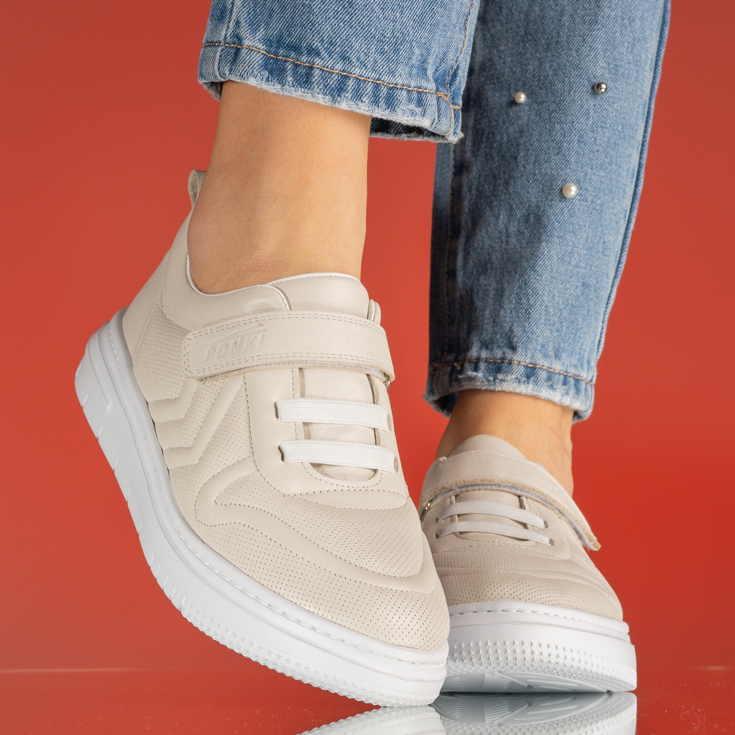 Детски обувки PONKI Serenty Beige №26-30