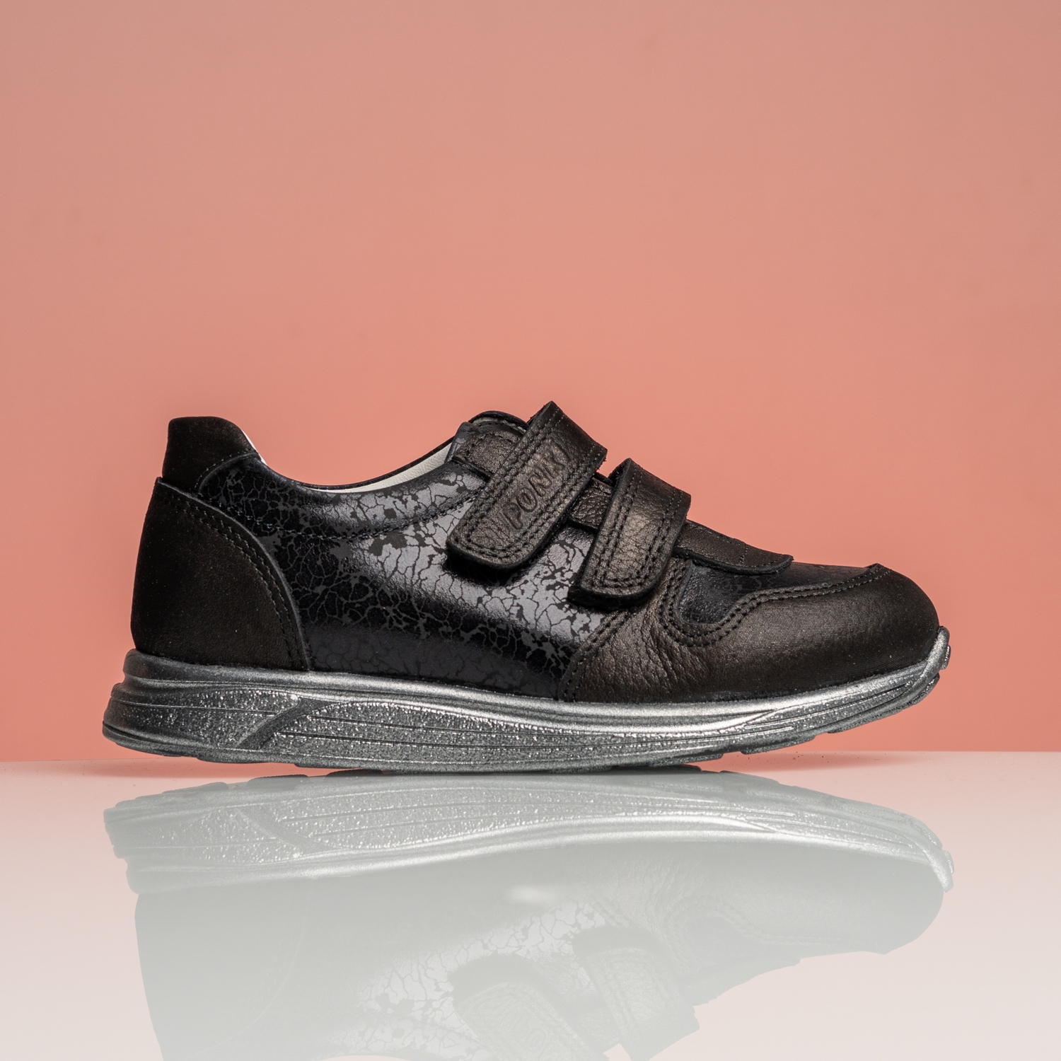 Детски обувки PONKI Split Black №31-36