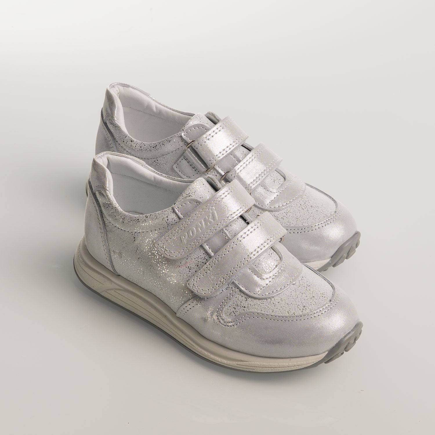 Детски обувки PONKI Split Silver №26-30