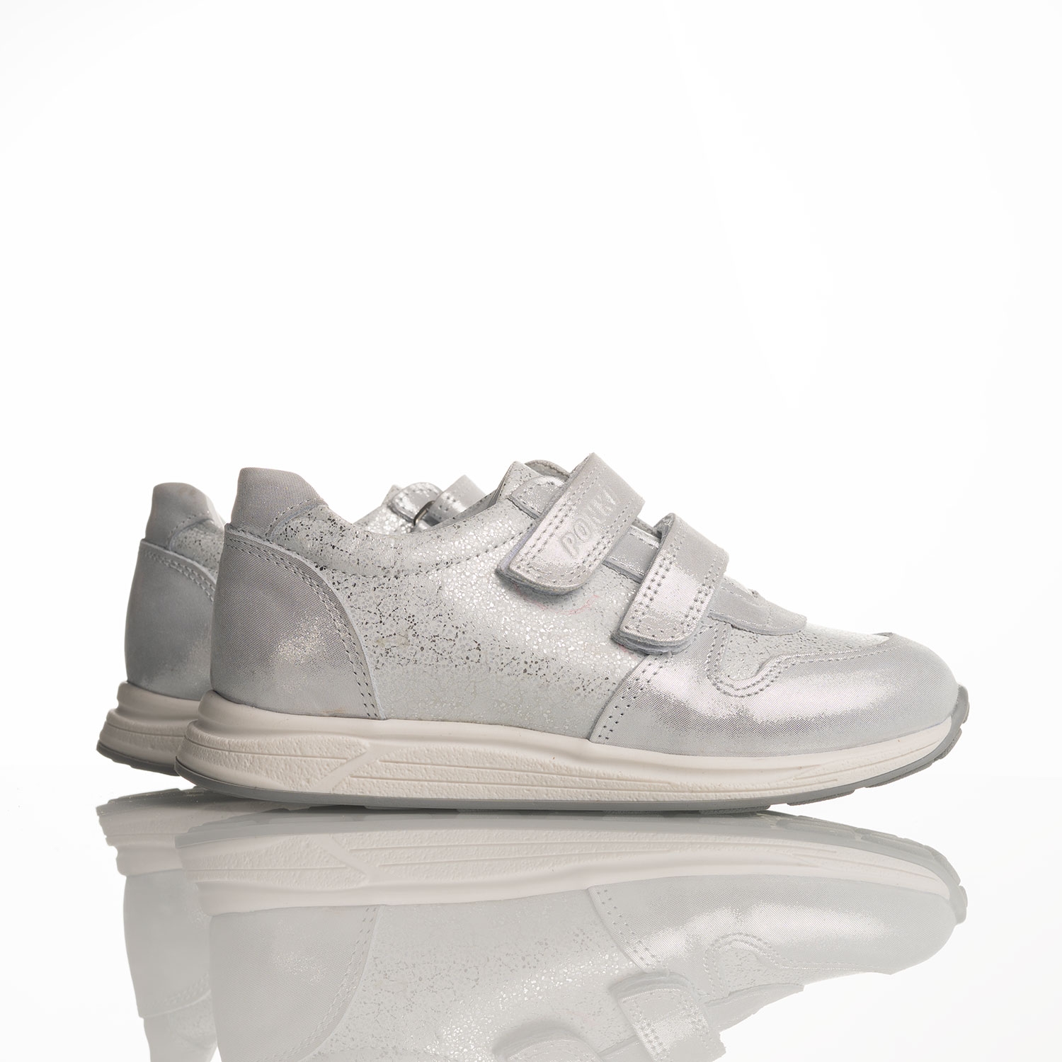 Детски обувки PONKI Split Silver №26-30