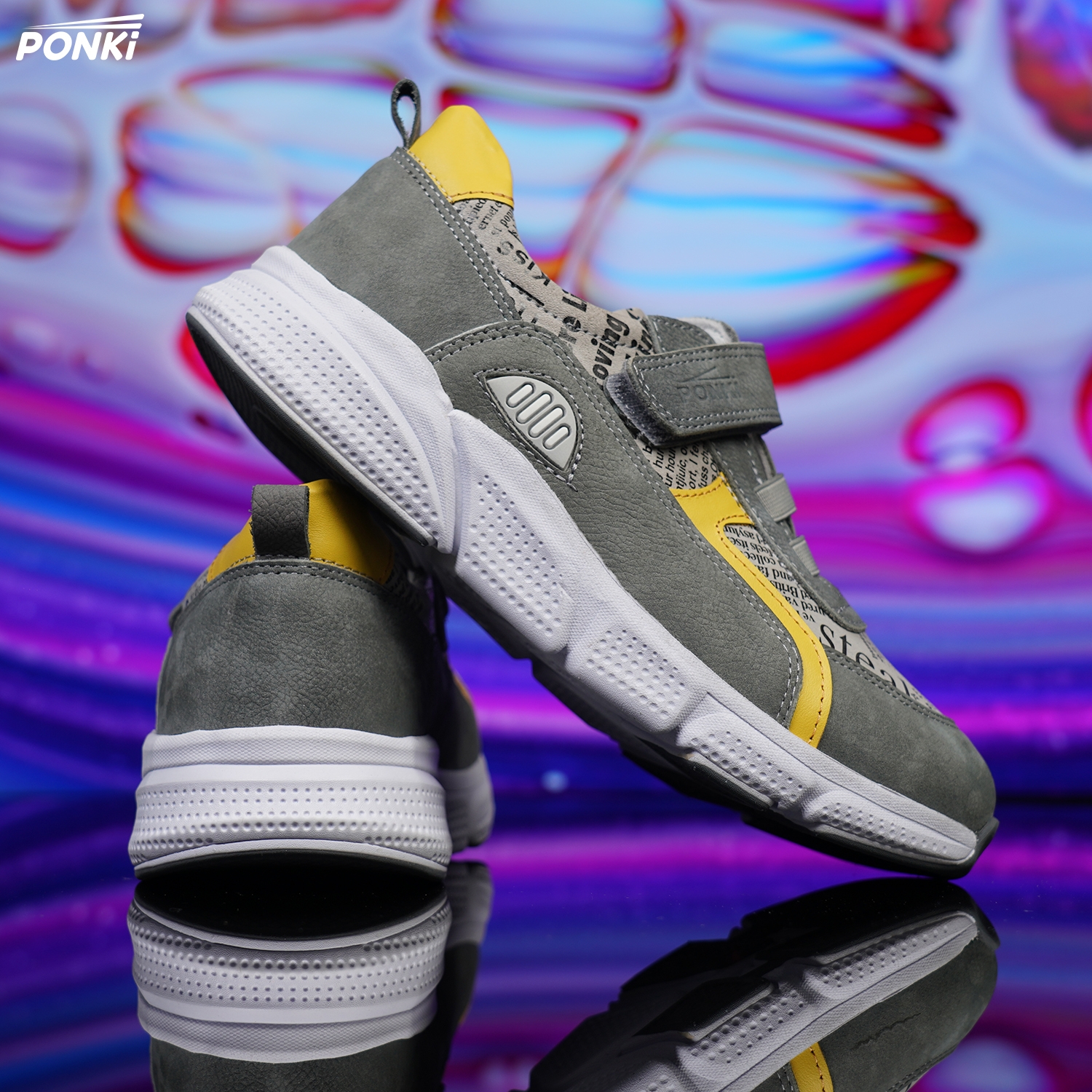 Детски обувки PONKI SPORTEN GREY №26-30