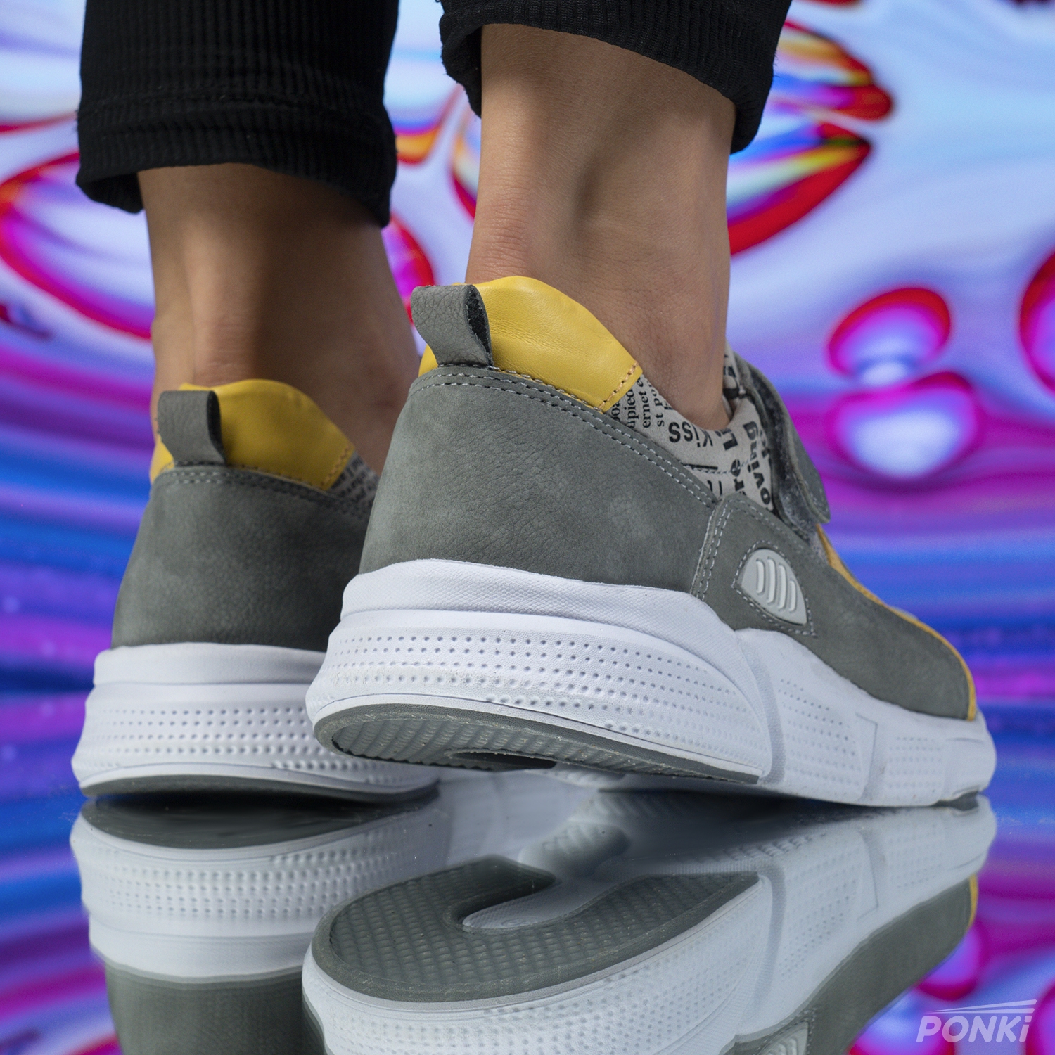 Детски обувки PONKI SPORTEN GREY №26-30