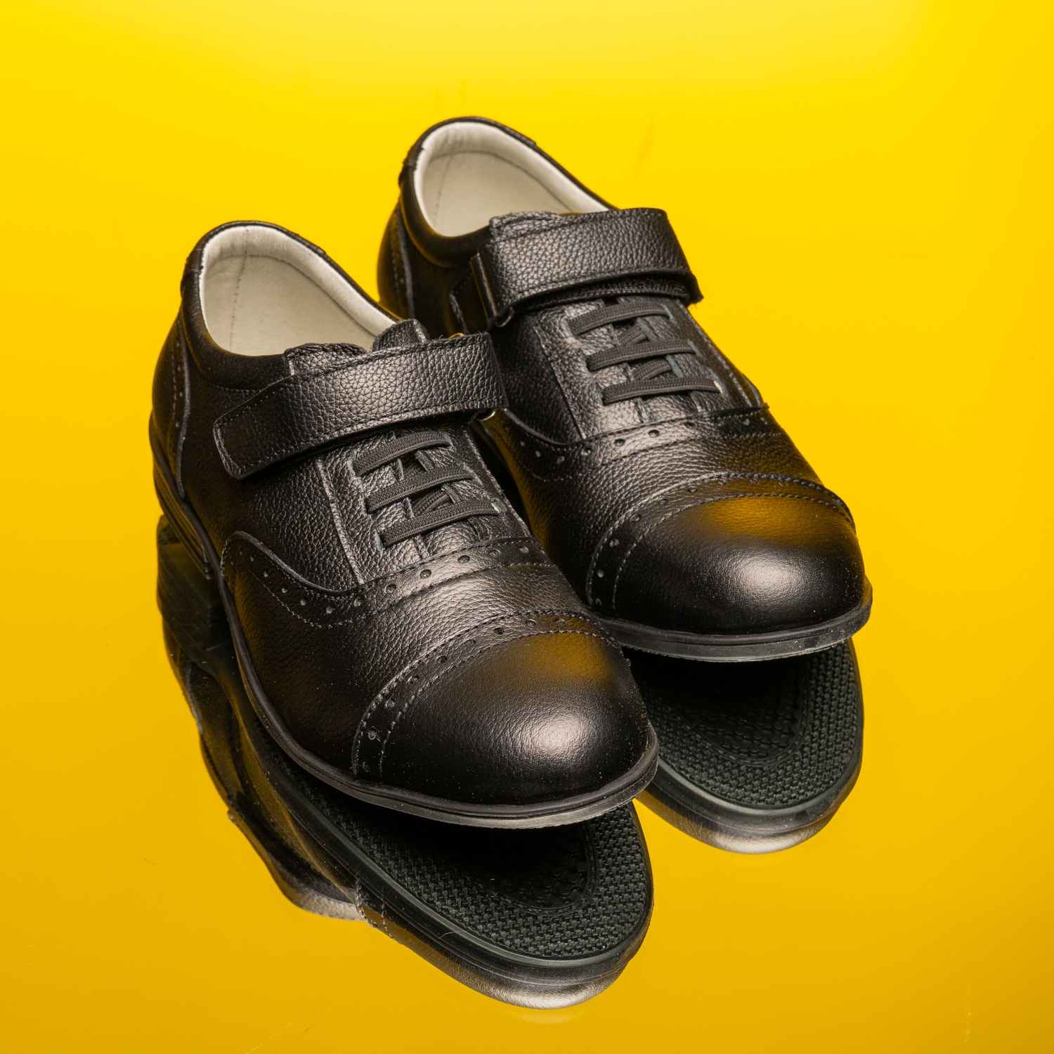 Детски официални обувки CARIK II Black №31-35