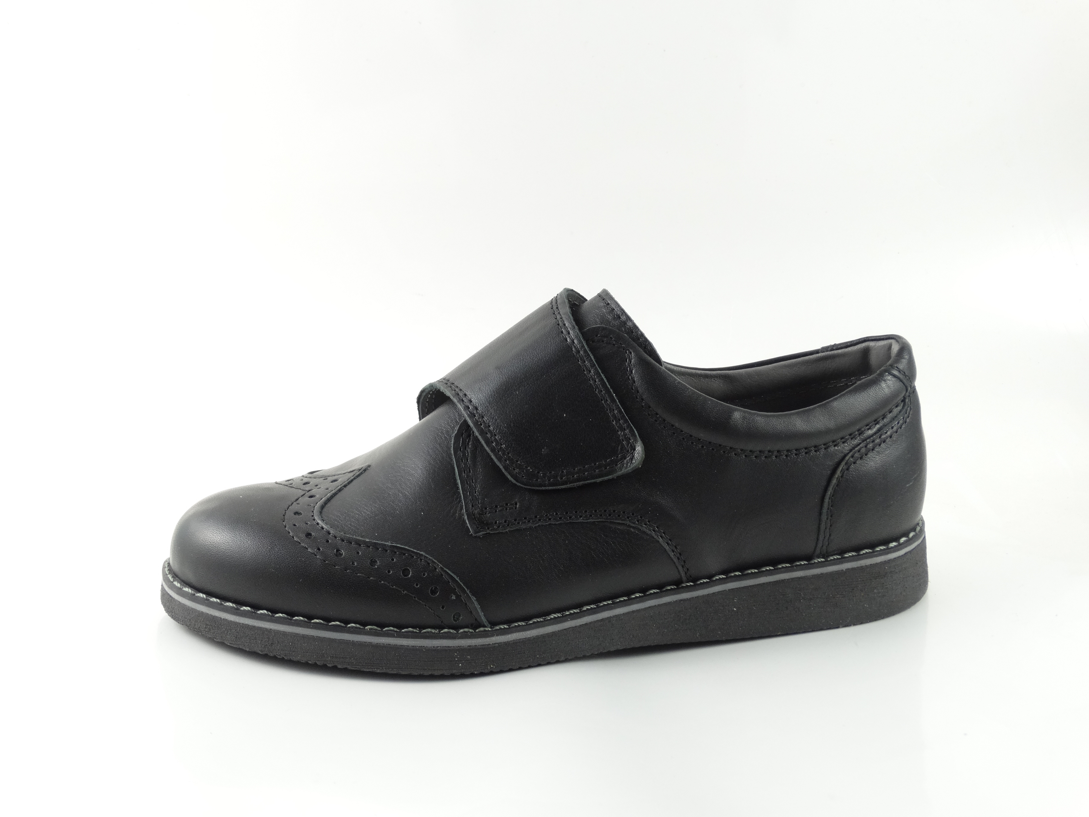 Детски официални обувки PONKI Bradlen Black №26-30
