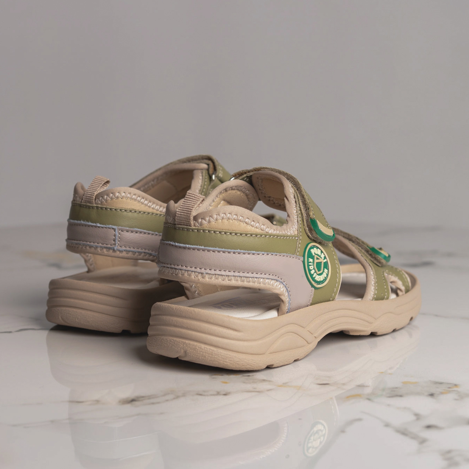 Детски сандали PONKI Cloudy Green №26-30