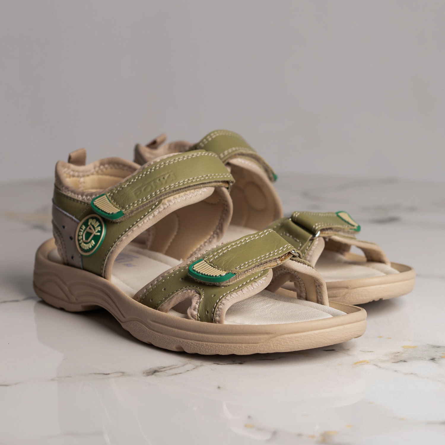 Детски сандали PONKI Cloudy Green №31-36