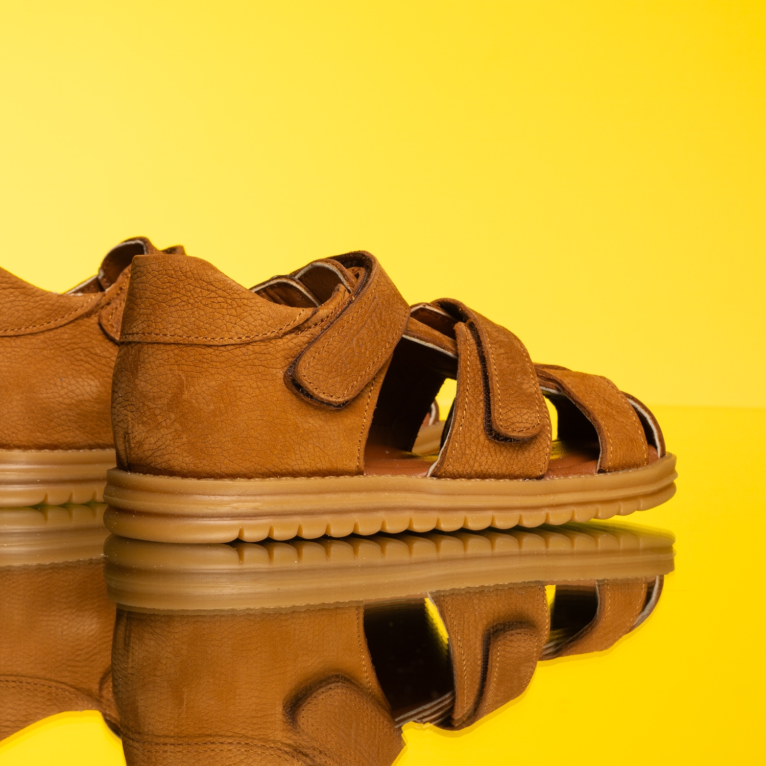 Детски сандали PONKI Craft Brown №26-30