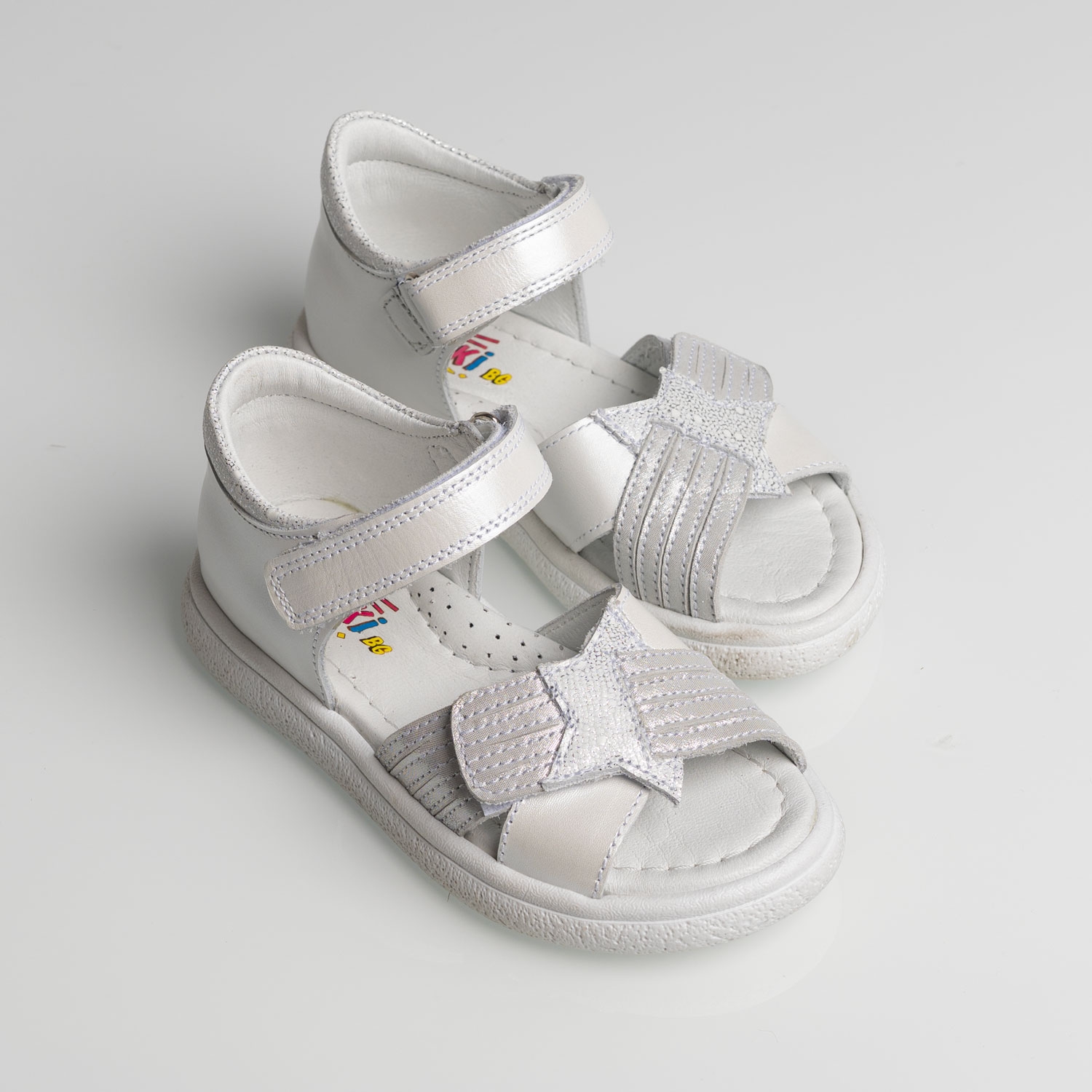 Детски сандали PONKI Estrella White №26-30