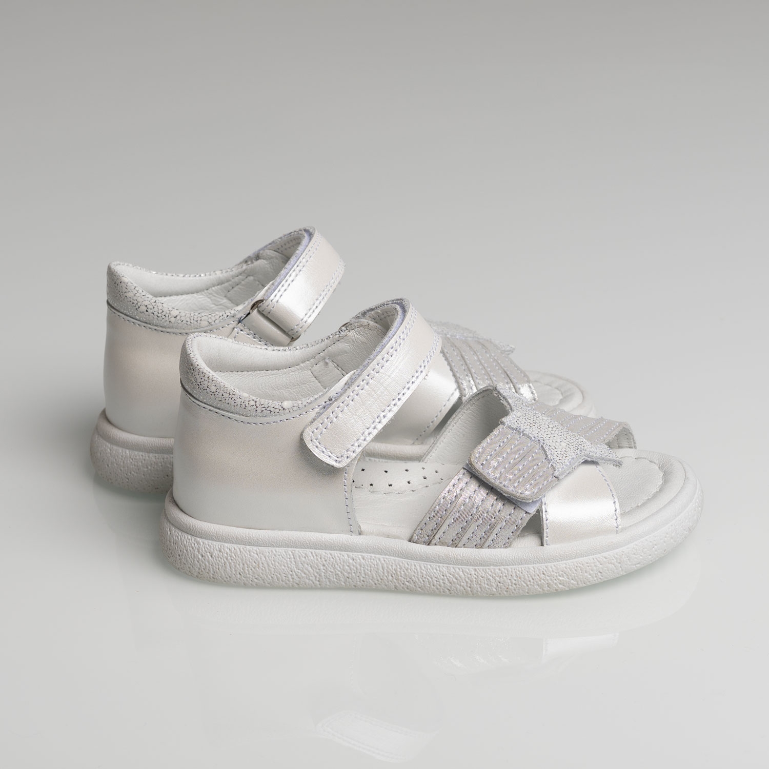 Детски сандали PONKI Estrella White №26-30