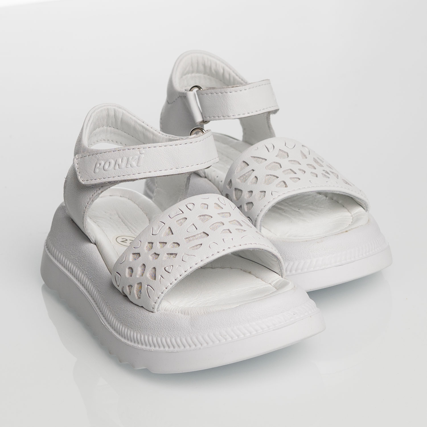 Детски сандали PONKI Infinity White №26-30