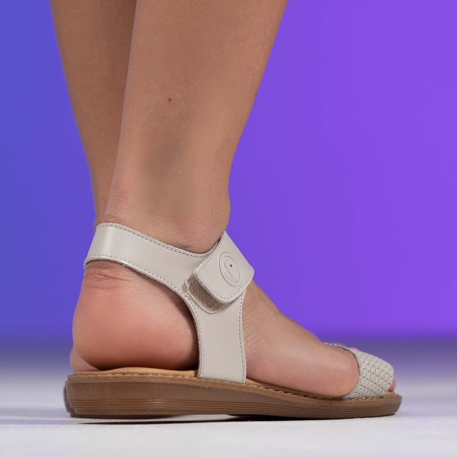 Детски сандали PONKI M.A. BEIGE №26-30