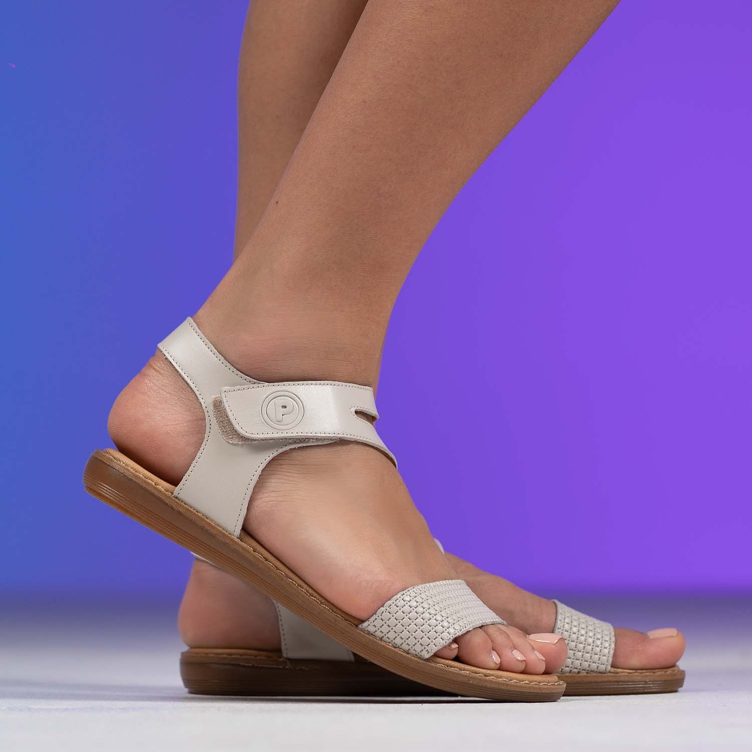 Детски сандали PONKI M.A. BEIGE №26-30