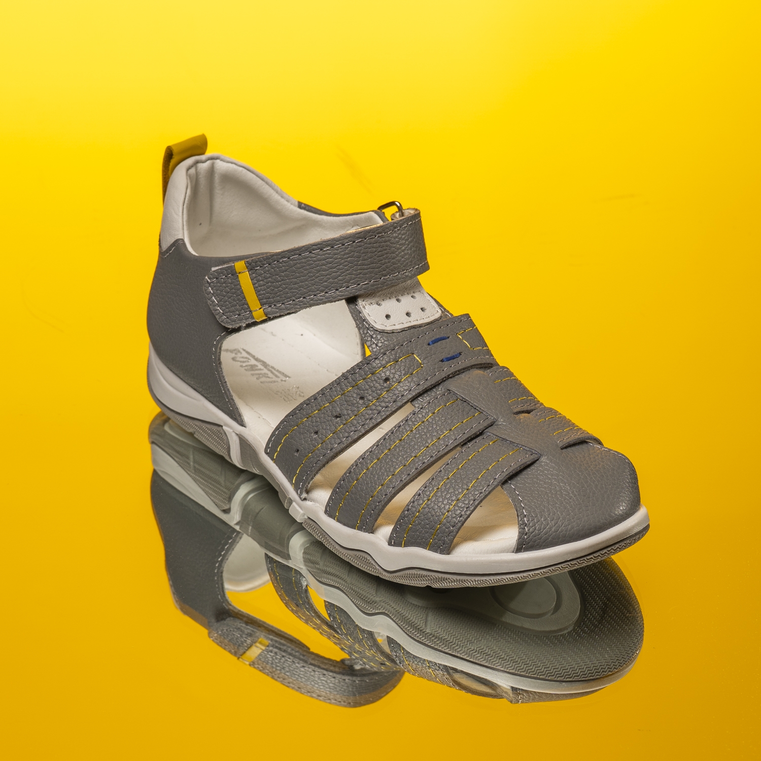 Детски сандали PONKI Safty Grey №31-36