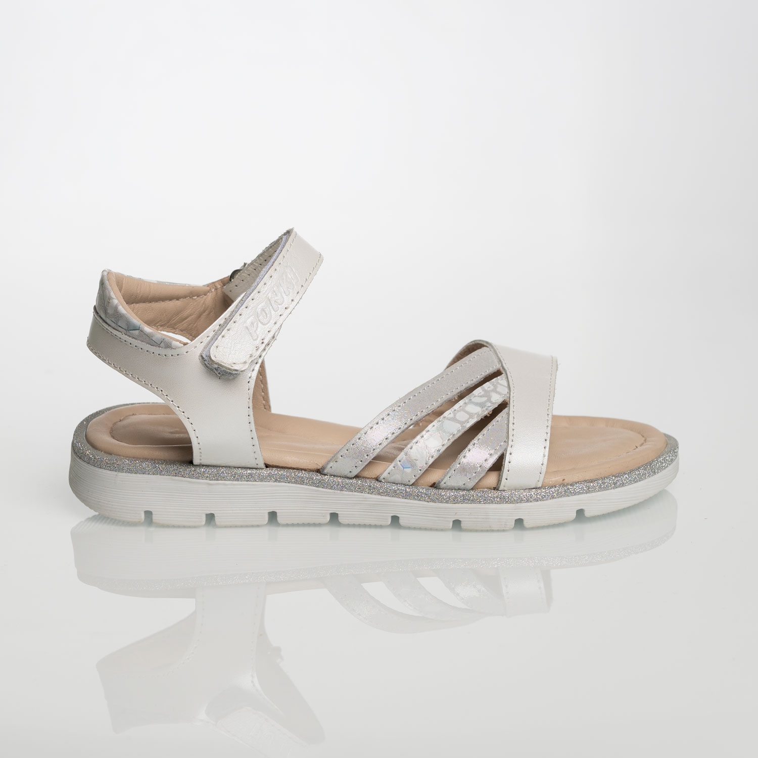 Детски сандали PONKI Velma White №26-30