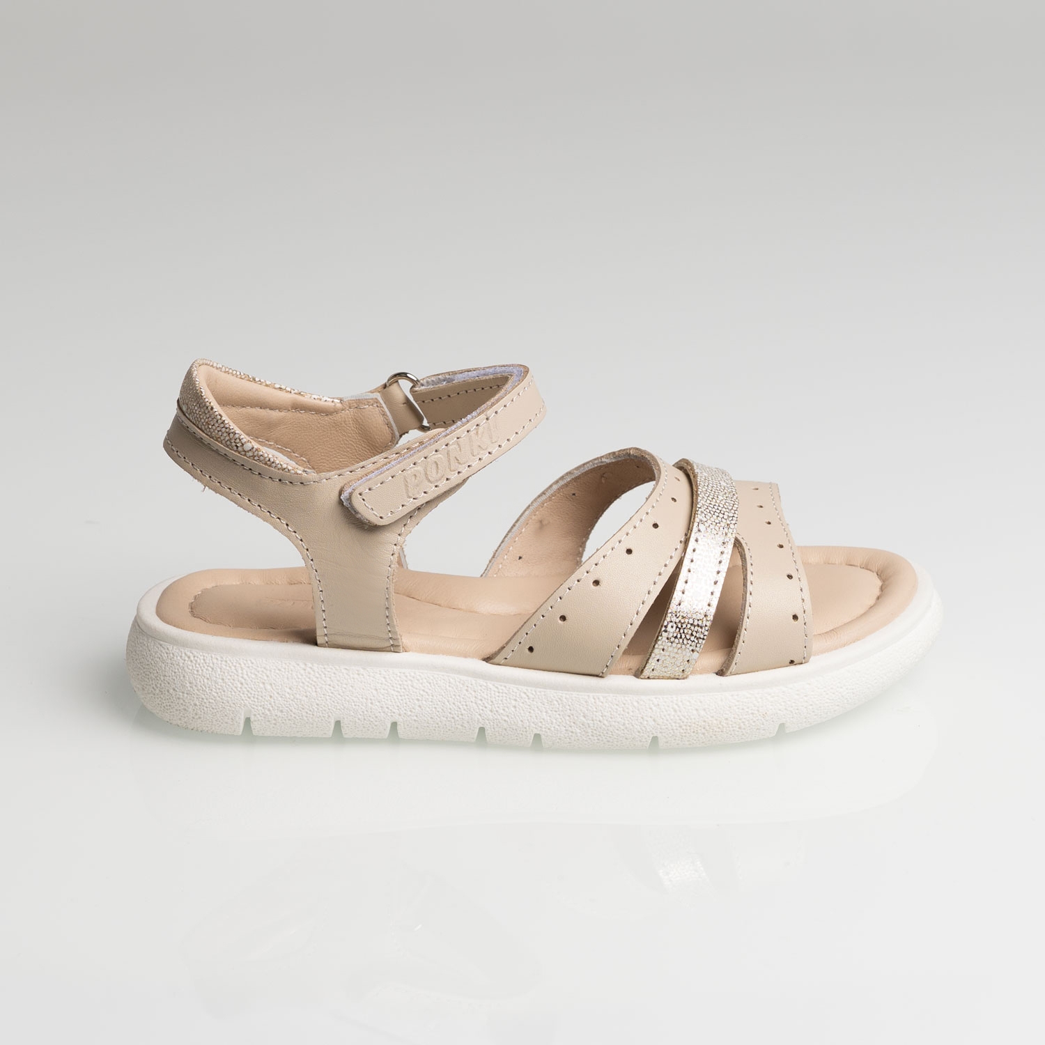 Детски сандали PONKI Verrisa Beige №31-36