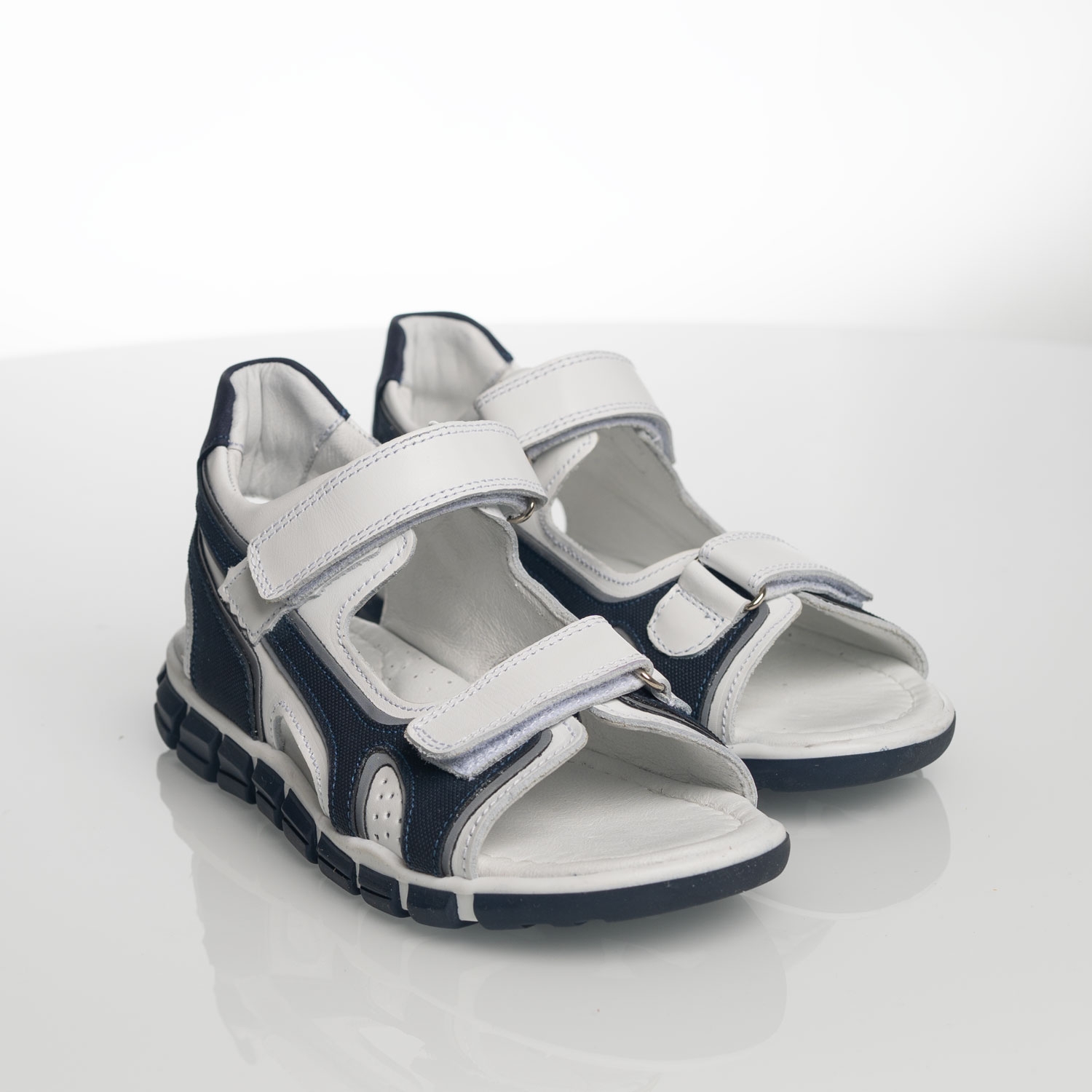 Детски сандали PONKI Xplore White №31-36