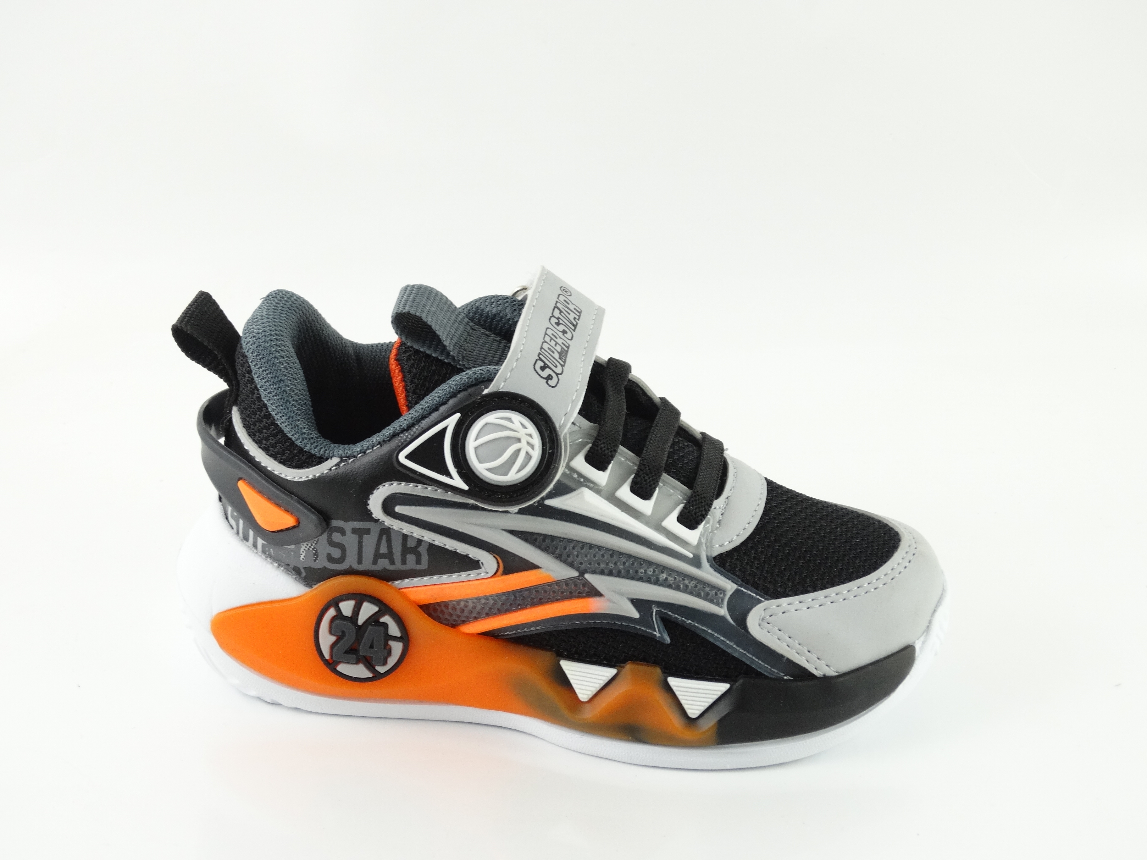 Детски сникърси SuperStar Grey / Black №26-30