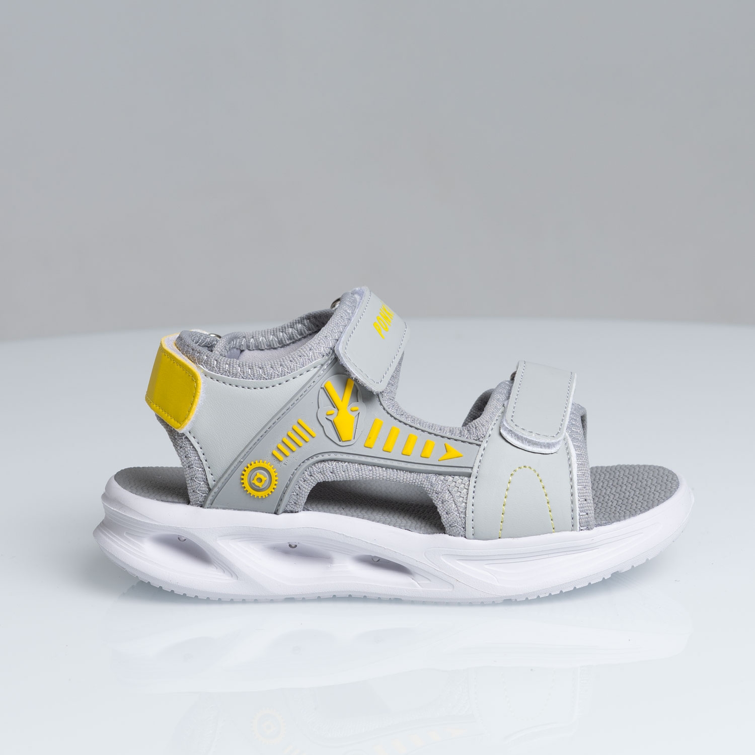 Детски светещи сандали PONKI Cyber Grey №26-30