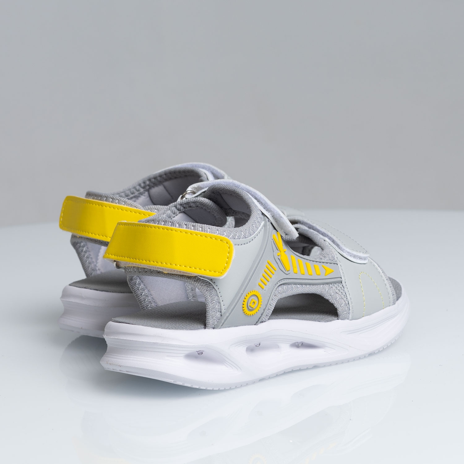 Детски светещи сандали PONKI Cyber Grey №26-30