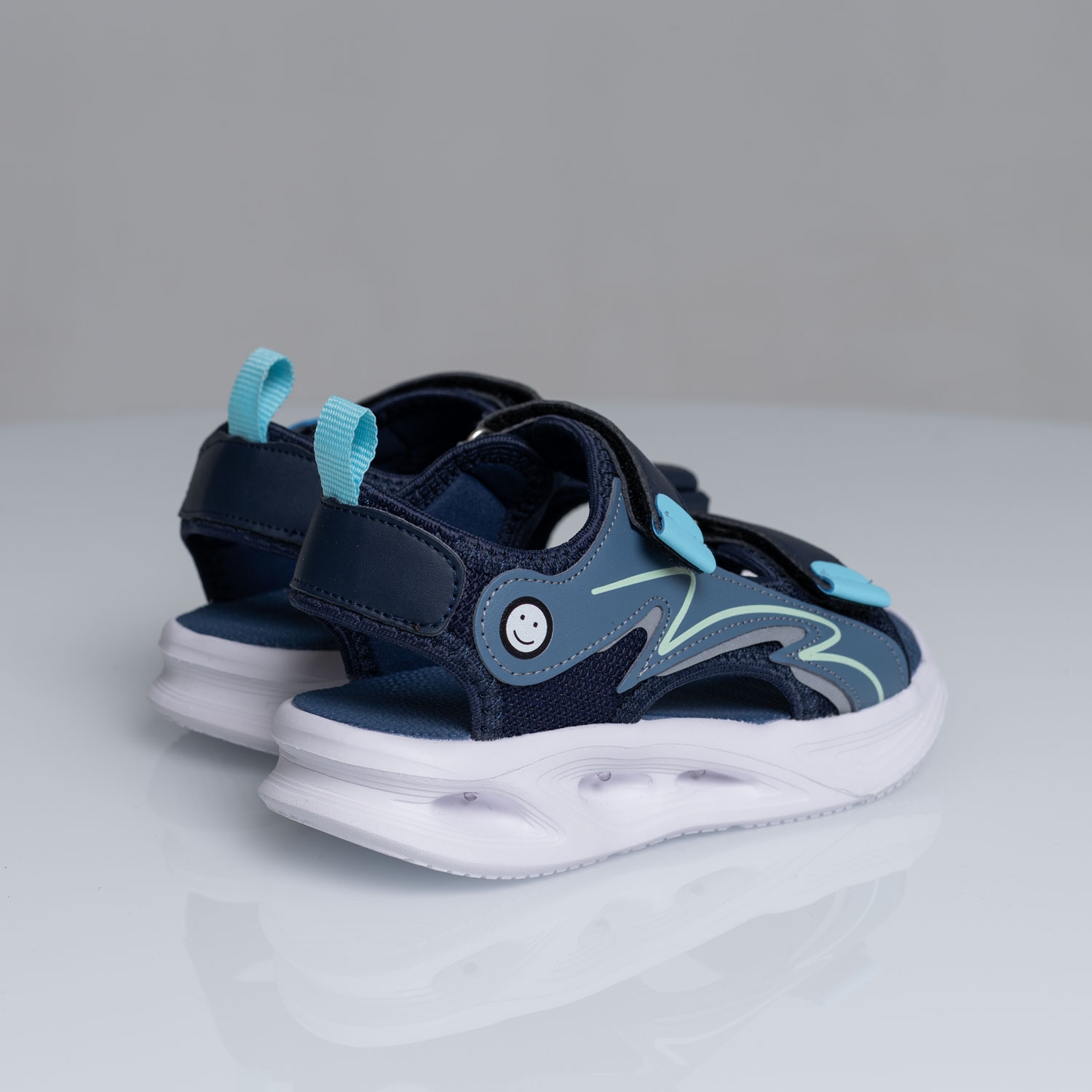 Детски светещи сандали PONKI Urban Wave Blue №26-30