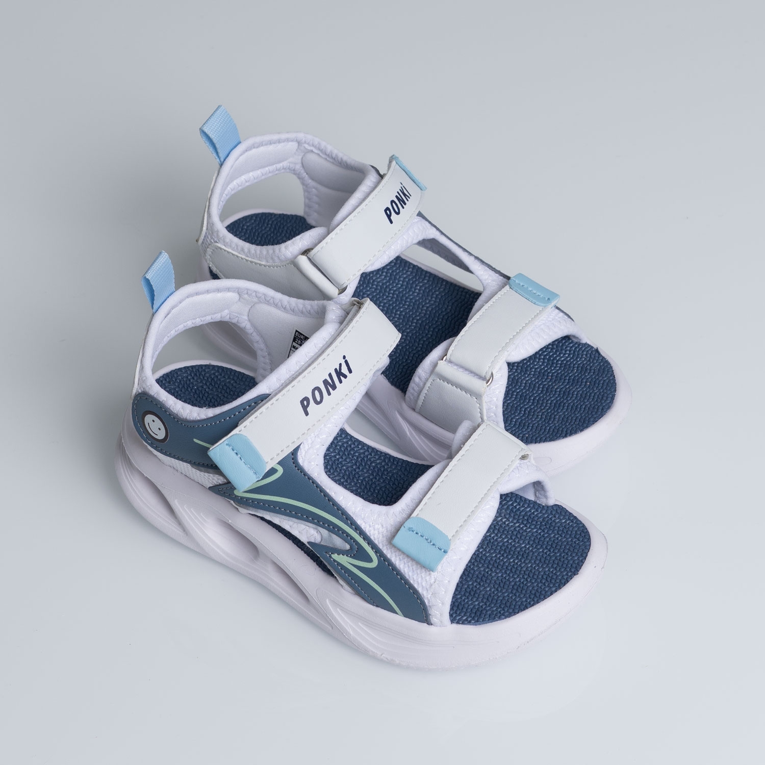 Детски светещи сандали PONKI Urban Wave White №26-30