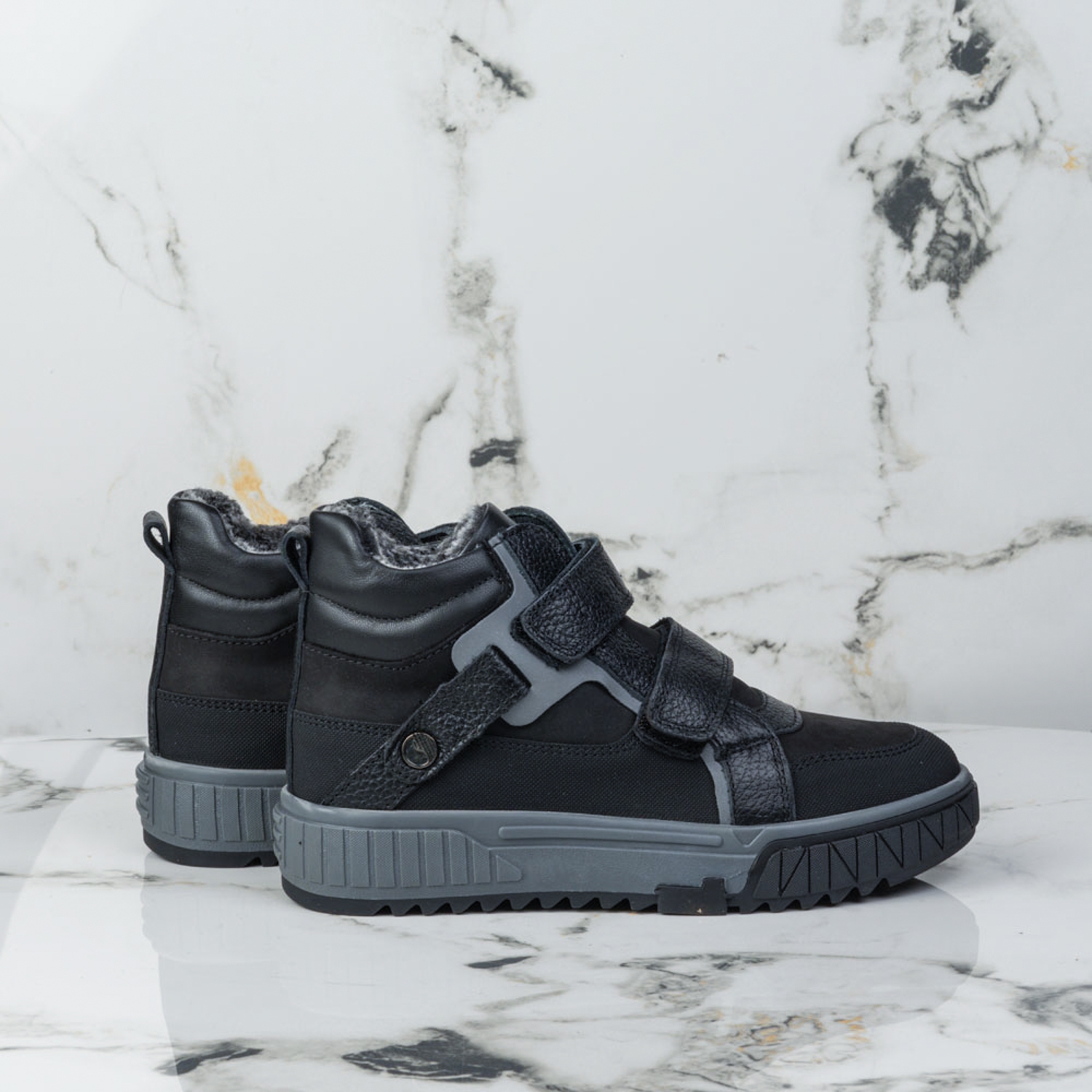 Детски зимни кецове PONKI ZIMMER BLACK №31-36