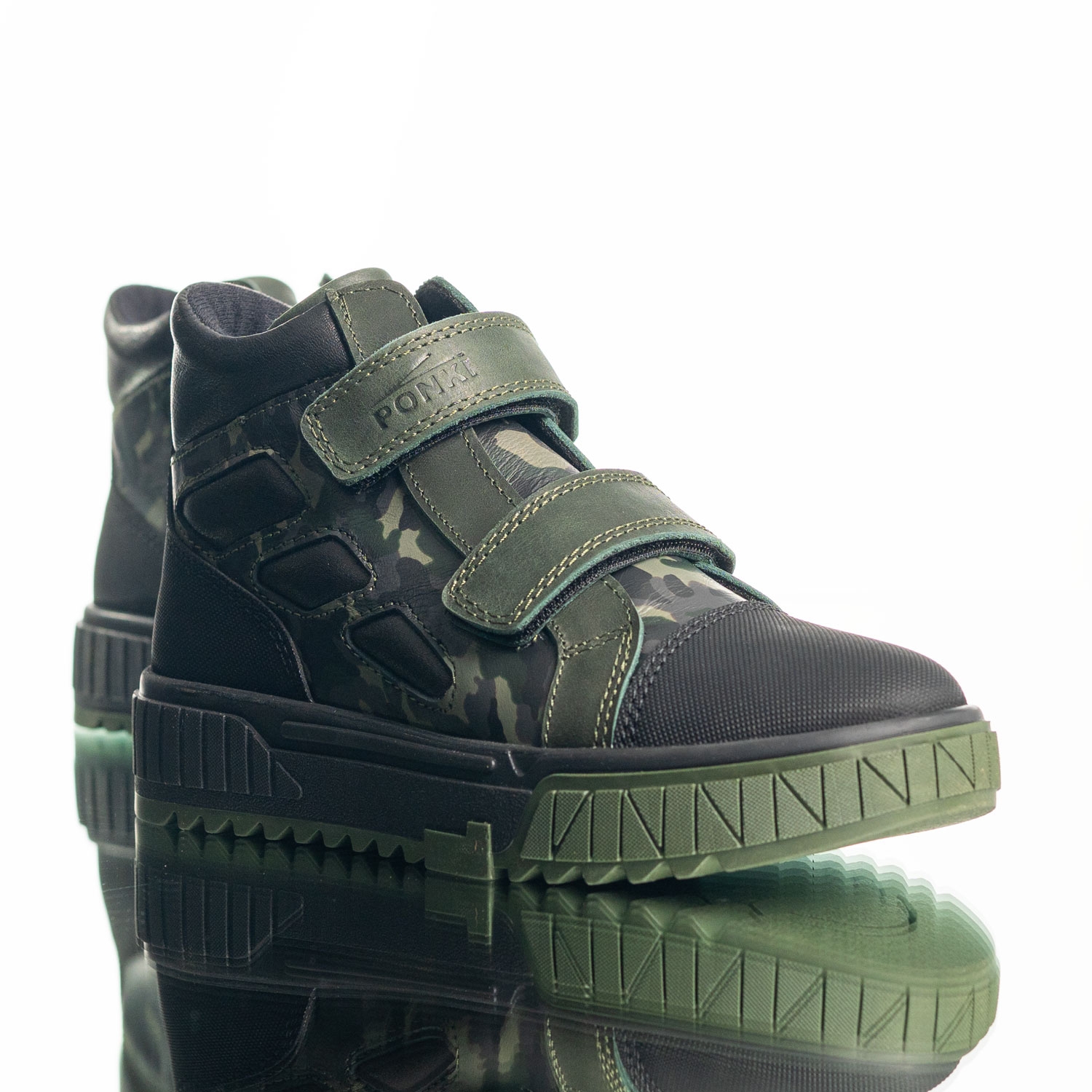 Детски зимни кецове PONKI ZIMMER Khaki №31-36