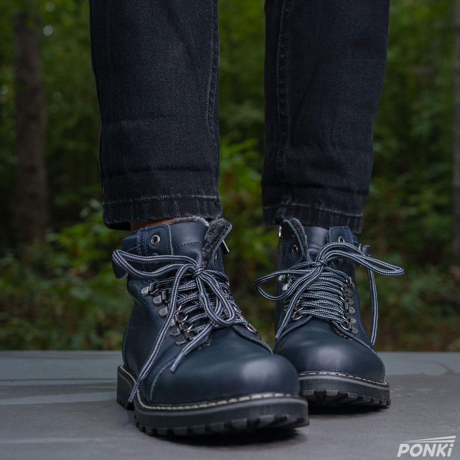 Детски ботуши PONKI KLARK DARKBLUE №36-39