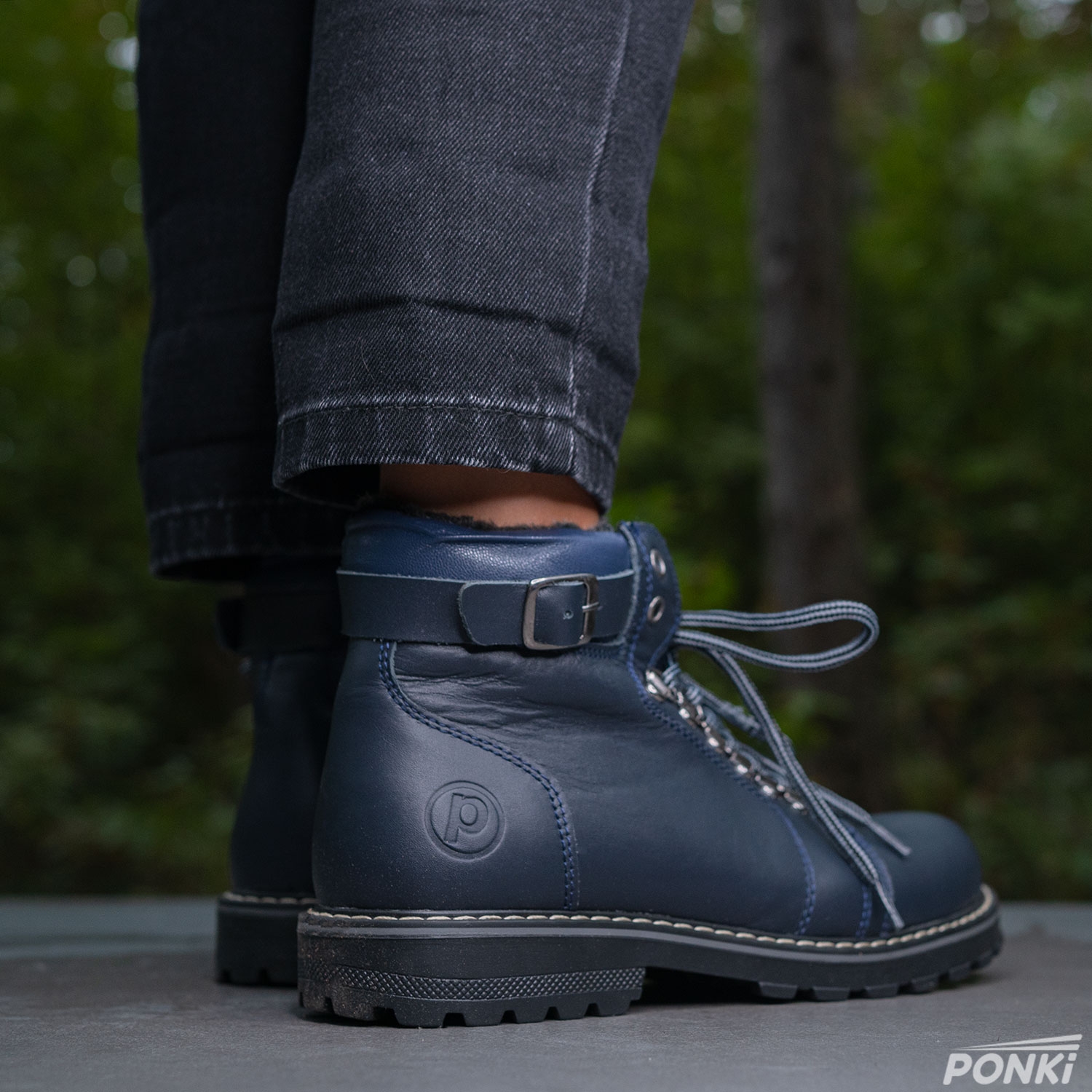 Детски ботуши PONKI KLARK DARKBLUE №36-39