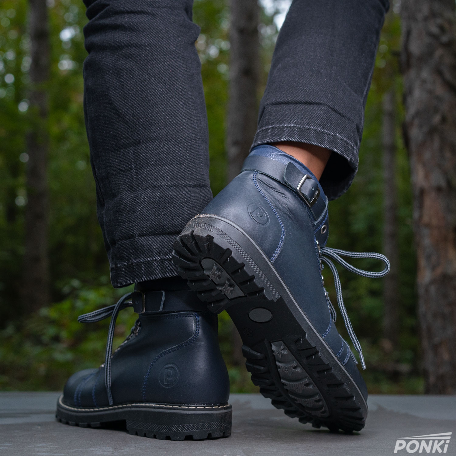 Детски ботуши PONKI KLARK DARKBLUE №36-39