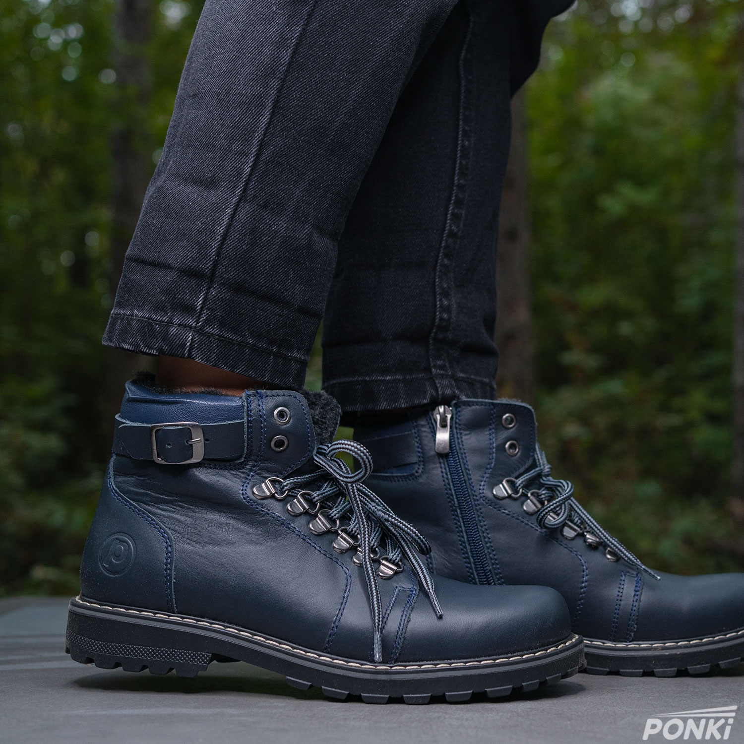 Детски ботуши PONKI KLARK DARKBLUE №36-39