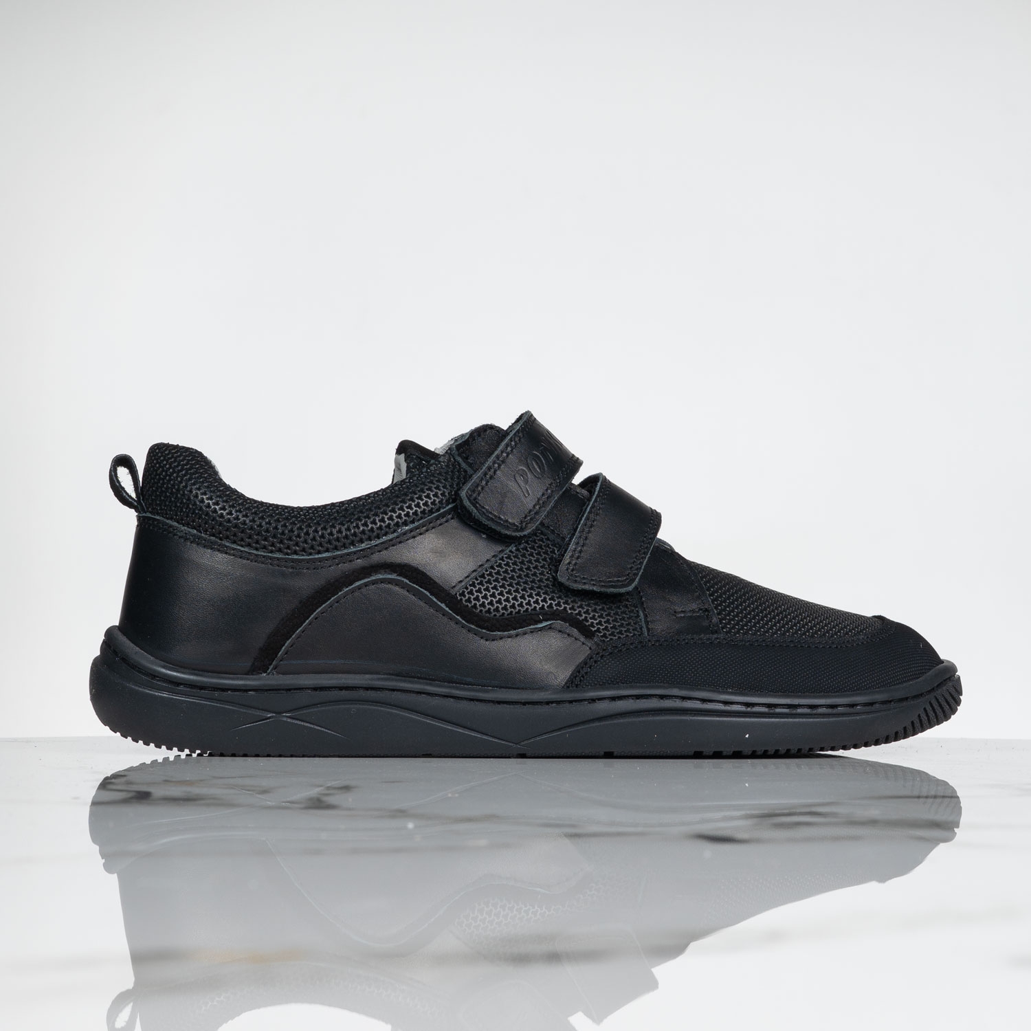 Юношески боси обувки PONKI Barefoot WAVES Black №37-40