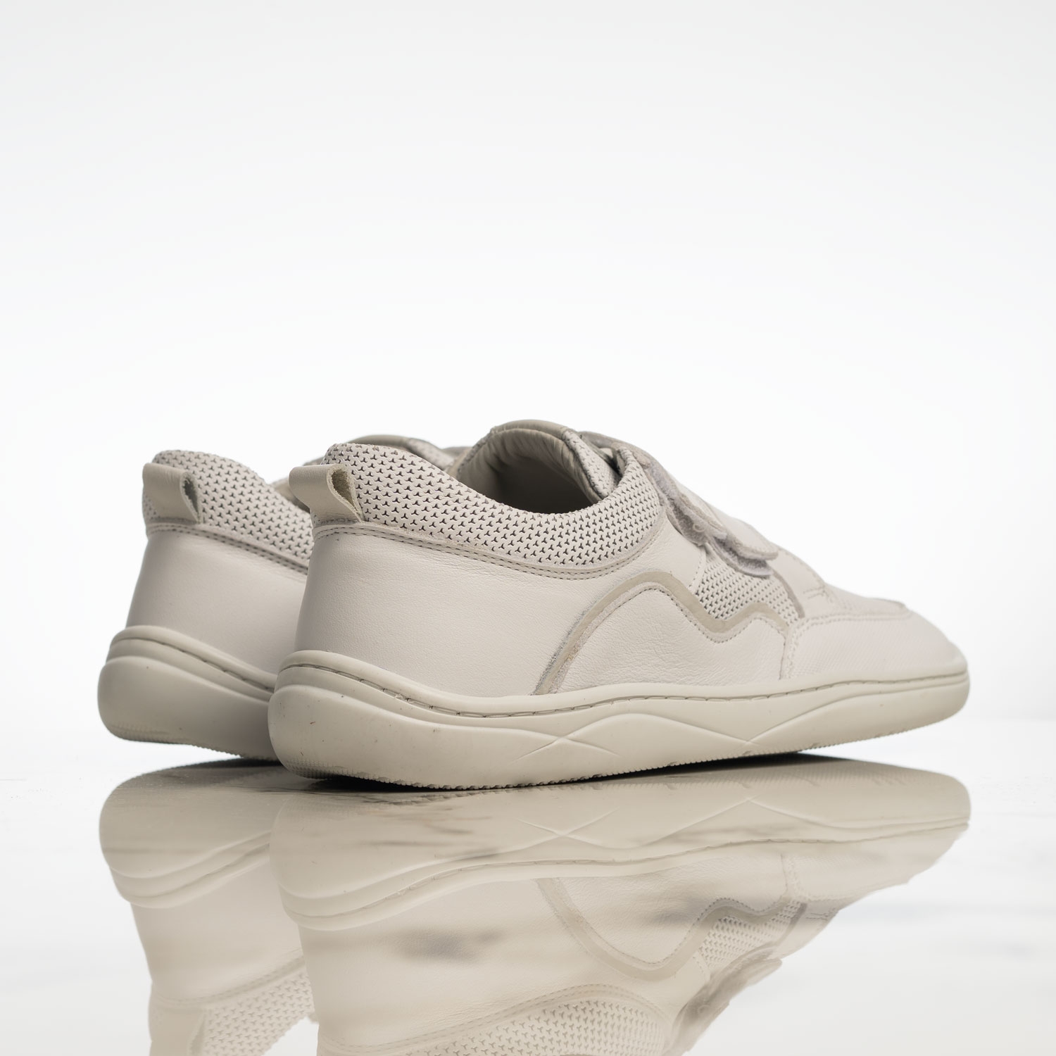 Юношески боси обувки PONKI Barefoot WAVES White №37-40