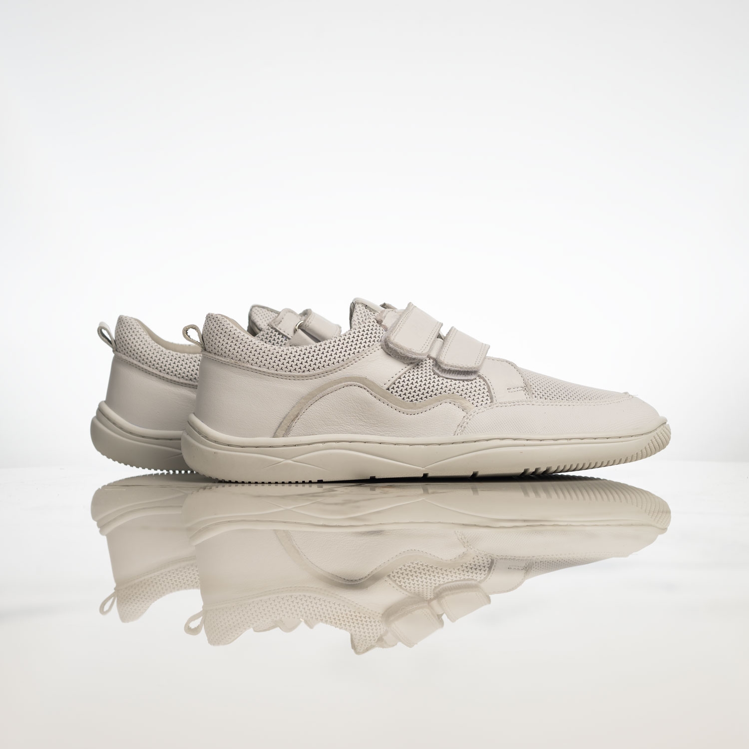 Юношески боси обувки PONKI Barefoot WAVES White №37-40